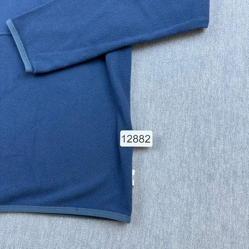 The North Face Sweatshirt Mens Medium Blue Alpine Polartec 100 Crewneck‎ Fleece